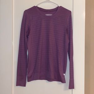 LULULEMON SWIFTLY BREATHE LONG SLEEVE IN WISTERIA PURPLE